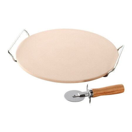 Nordic Ware Pizza Stone 13" 3 Pc Set 01470